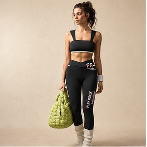 Conjunto de Yoga para Mujer, Diseño Popular y de Buena Venta, Color Personalizado, Profesional, Superventas, Ropa Deportiva, Conjuntos de Yoga Premium - Product Image 1