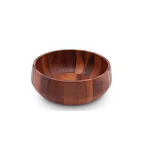 Juego de Tazones de Madera de Mango Natural con Logotipo Personalizado al por Mayor, Tazón para Servir Ensaladas con Impresión Esmaltada, Vajilla Ecológica para Cocina y Decoración de Mesa - Product Image 4