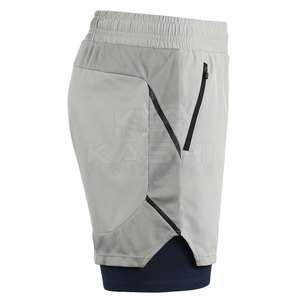 Pantalones Cortos Deportivos Casuales Ligeros de Alto Rendimiento para Hombre, 100% Algodón, para Entrenamiento Físico, Ejercicio, Correr, Secado Rápido, Ropa Deportiva Cómoda - Product Image 5