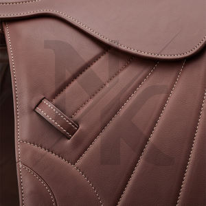 Nueva llegada: Silla de doma ligera de cuero genuino, cómoda y duradera, productos de equitación inglesa de la India. - Product Image 6