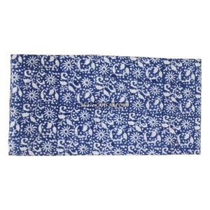 Muestra gratis 100% Vestido camisero de algodón orgánico estampado a mano personalizado estilo de tela para niñas tela ecológica teñida Natural - Product Image 3