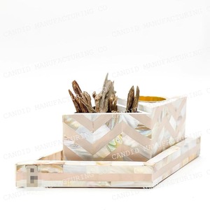 Quemador de Bakhoor Hecho a Mano con Madreperla Amarilla y Difusor de Aromaterapia Tallado en Madera de Sándalo, Decoración Moderna para el Hogar, Regalo - Product Image 4