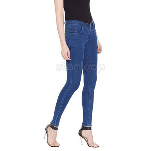 Pantalones Vaqueros de Mujer a la Moda, Nuevo Diseño, Precio Razonable, Corte Ajustado, Cómodos y Transpirables, Pantalones Vaqueros Casuales para Mujer - Product Image 3