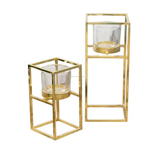 Hurricane Candle <b>Holder</b> Small Metal Material with Best Quality for Decorative Home Hotel Restaurant - Product Image 4