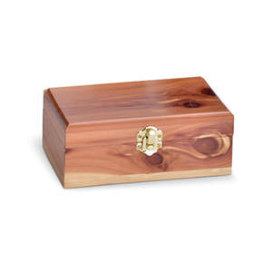 Urna de Madera de Cedro Natural de Lujo - Caja Conmemorativa Ecológica - Ataúd Decorativo de Madera para Funerarias - Product Image 1