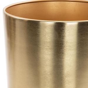 Grand pot de jardin dôme en métal pour intérieur et extérieur, ensemble de 2 pots amovibles avec support doré, 19-22 pouces, durable, écologique et décoratif - Product Image 6