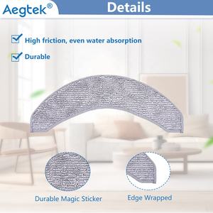 <span class=keywords><strong>Combo</strong></span> <span class=keywords><strong>J7</strong></span>/<span class=keywords><strong>J7</strong></span> +/<span class=keywords><strong>J7</strong></span> <span class=keywords><strong>Plus</strong></span>/J9 +/J9 <span class=keywords><strong>Plus</strong></span>/<span class=keywords><strong>Combo</strong></span> 10 Max tampon de vadrouille en microfibre réutilisable lavable pour aspirateur Robot IRobot Roombas - Product Image 5