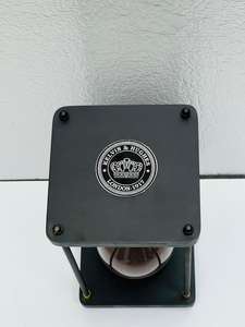 Horloge à sable vintage en laiton et bois de 10 pouces, 60 minutes, minuteur pour la décoration de la maison - Product Image 4