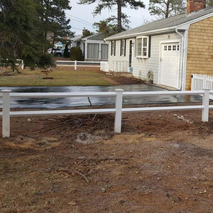 Clôture pour chevaux en PVC écologique résistant aux UV avec rails en diamant, cadre traité thermiquement en 3D, couleurs personnalisables pour la cour et le ranch - Product Image 3