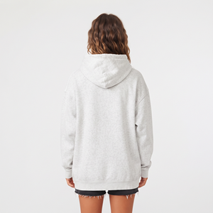 Women's Vintage Acid Wash <b>Hoodie</b> <b>Oversized</b> Solid <b>White</b> Color Hooded Sweatshirt Cotton Fleece Casual Pullover <b>Hoodie</b> - Product Image 2