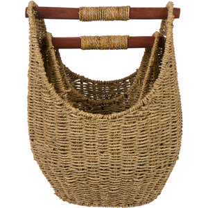 Panier décoratif de stockage de rotin tissé panier en osier décoratif pour la maison - Product Image 1