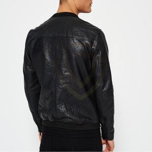 Chaqueta de Cuero Genuina para Hombre 2026, Disponible OEM, Chaqueta de Invierno para Hombre - Product Image 3