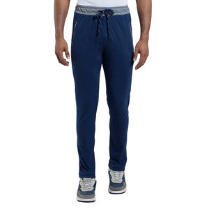 Pantalones Deportivos para Hombre, Mezcla de Algodón y Poliéster, Detalles 3M, Pantalones de Seguridad para Correr de Noche, Cordón Ajustable - Product Image 1