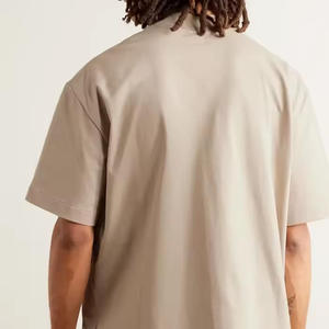 เสื้อยืดคอกลมแขนสั้นสำหรับผู้ชายผ้าฝ้ายระบายอากาศได้ดี - Product Image 1