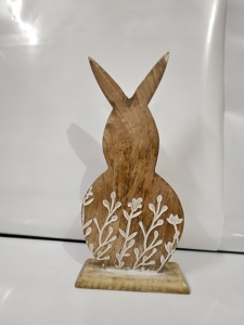 Rabit de madera, Rabit para marcado láser, Rabit de resina epoxi - Product Image 4