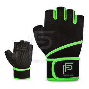 Guantes de Gimnasio sin Dedos con Agarre Extra, Guantes de Fitness para Levantamiento de Pesas con Protección Mejorada en la Palma y Soporte para Muñecas para Deportes - Product Image 5