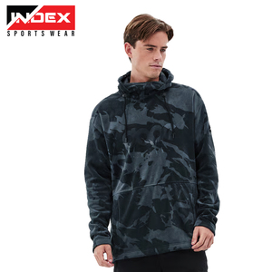 Sudadera con Capucha de Camuflaje para Hombre, Corte Regular, Tejido de Poliéster, Informal, para Otoño - Product Image 3