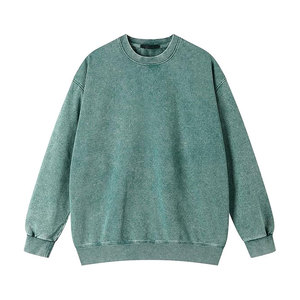 Sudadera con efecto desgastado inspirada en las tendencias, con tela de algodón premium, diseño elegante, sudadera con efecto desgastado para un estilo urbano diario. - Product Image 1
