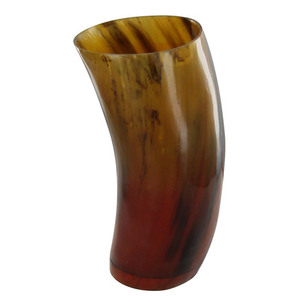 Horn Glass With Wine Glass Stylish <b>Drinkware</b> Drink Cup Ox Horn Beer Water Drink Horn Glass for sale - Product Image 1