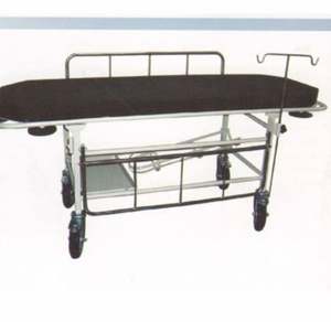 Chariot médical pour patient avec matelas fixe, capacité de charge de 100 lb, largeur de 13,5 pouces, mobilier pour établissements médicaux Hitech - Product Image 1