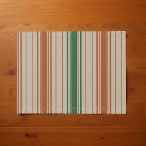 Napperons en coton rayé pour table à manger Tapis de table élégants Réutilisables et lavables en machine durables pour un usage quotidien - Product Image 3