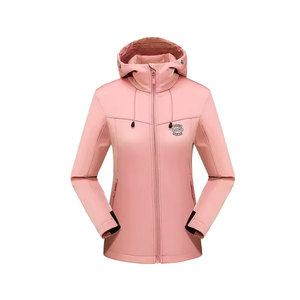 Chaqueta de Forro Polar con Capucha para Hombre, Cortavientos, Cierre de Cremallera, Color Sólido, Ropa Casual para Exteriores, Temporada de Otoño, Corte Regular, Exterior de Poliéster - Product Image 5