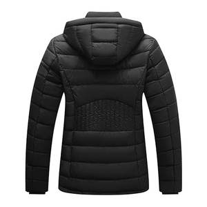 Chaqueta Acolchada Plegable para Mujer, Ligera, Impermeable, Cálida, con Cierre Completo, con Capucha, para Invierno, Casual, para Exteriores, para Clima Frío - Product Image 3