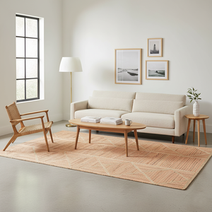 Meilleure vente à la main Rectangle tressé 100% tapis de jute naturel anti-dérapant pour salon décor à la maison tapis de porte en chanvre - Product Image 1