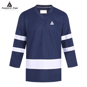 เสื้อฮอกกี้น้ำแข็งไซส์ใหญ่รุ่นใหม่ ระบายอากาศได้ดี ผลิตจากโพลีเอสเตอร์ 100% ขายดี ราคาถูก - Product Image 1