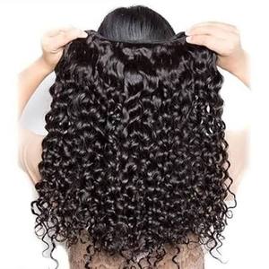 Extensions de cheveux brésiliens Remy de qualité supérieure, double trame, construction à la machine, frontaux et closures en dentelle, mèches douces et soyeuses - Product Image 1