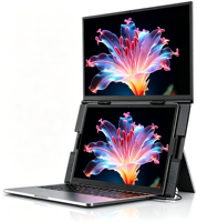 Nouvelle Tendance 2026 : Moniteur Portable Ultra-fin 15,6 pouces IPS 1080P FHD LCD, Écran Double pour Ordinateur Portable Multi-scénarios, Plug-and-play
