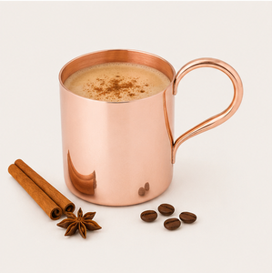 Tasse Moscow Mule en Cuivre Pur Faite à la Main, Tasse en Cuivre Massif de Qualité Alimentaire pour Bar et Cocktails, Personnalisable avec Logo OEM, Vaisselle en Gros - Product Image 4