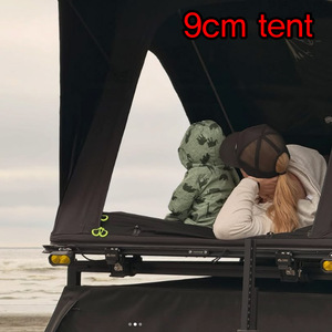 Ultra slim 9cm light weight 59kg roof top tent aluminium tent Off road tent <b>Trailer</b> Camper Pop up Car Hard Shell light - Product Image 4