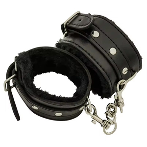 High Quality Custom Made Industries Soft Leather <b>Ankle</b> Straps Durable Non-Slip Double Closure Training Leather <b>Ankle</b> Strap - Product Image 5