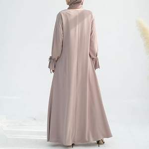 Abayas totalmente personalizadas para mujer a precio de mayoreo, nuevo diseño, ropa islámica femenina, vestido musulmán Abaya en grandes cantidades. - Product Image 3