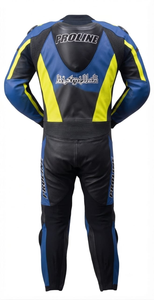 Combinaison de course premium Zuzuki pour homme, 1 pièce, en cuir de vache véritable/cuir de kangourou, style MotoCP, combinaison de course sur circuit, niveau de protection 2 - Product Image 2