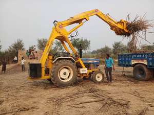 เครื่องตักอ้อยแบบติดตั้งกับรถแทรกเตอร์ - Product Image 3