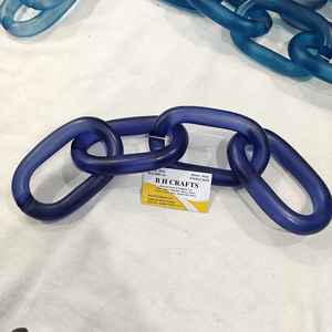 Colorful Transparent Resin Chain Links Wall Hanging Decor Projects for <b>Room</b> <b>Divider</b> Angel Style <b>Curtain</b> Accessories - Product Image 1