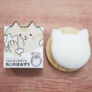 Cat Shaped Japanese Bath Sponges Skin Care Tools Facial Cleansing Face Sponge Konjac Organic Face Cleansing - Product Image 3