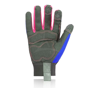 Guantes de Trabajo de Uso General, Industriales, Mecánicos, Resistentes a Impactos, Anticorte, de Spandex y Cuero Sintético - Product Image 2