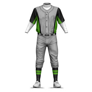 Customizable <b>Baseball</b> Uniform Durable Breathable Polyester Sports Team Apparel - Product Image 1