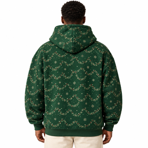 Sudadera con Capucha Unisex de Navidad Fea, Gráficos Divertidos, Algodón, Manga Larga, Casual, para Invierno, Clima Frío, OEM ODM - Product Image 4