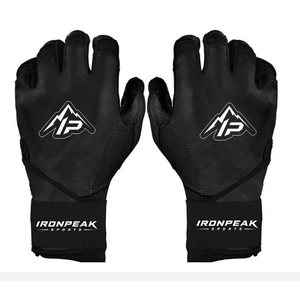 Gants de frappe de baseball personnalisés, respirants, antidérapants, en cuir Cabretta, pour adultes, ambidextres, fermeture auto-agrippante, tailles XL XXL, entraînement - Product Image 2