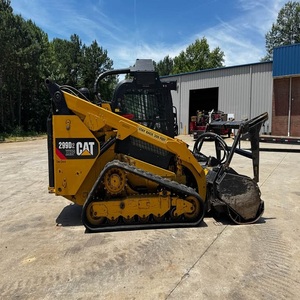 Powerful Diesel for Skid Steer Loader with <b>Mulcher</b> for Fast Brush Removal and Site Preparation High Efficiency - Product Image 2