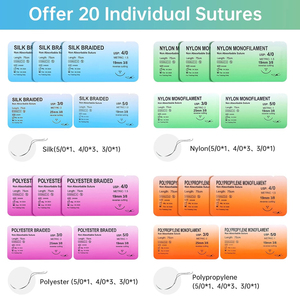 Perfect Suture Practice Kits Use In Home And Hospital For First Aid, Best Quality Suture Kits Manual Steel Surgical Instrument - Product Image 4