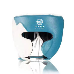 Conjunto Profesional de Boxeo de Cuero de Alta Calidad con Guantes y Protector de Cabeza Ajustable, Transpirable y Cómodo para Entrenamiento - Product Image 2