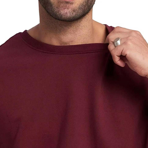 Camiseta Deportiva de Gimnasio para Hombre con Logo Frontal de Punto Sin Costuras, Top de Running Antirozaduras, Ropa de Fitness de Alta Elasticidad, Marca Personalizada al por Mayor - Product Image 6