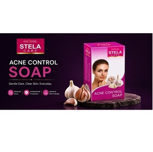 Jabón de Baño Limpiador para el Control del Acné Stela Care, Barra de Lavado Suave para la Higiene Diaria del Cuerpo, Limpieza Profunda y Cuidado Personal Refrescante - Product Image 3