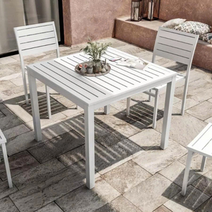 <b>Dining</b> <b>Set</b> Wood/ Aluminum Frame + Size + Cushion Color Vietnam <b>4</b>/6/8 Seat Solid Wood Weather-Resistant OEM ODM Custom - Product Image 3