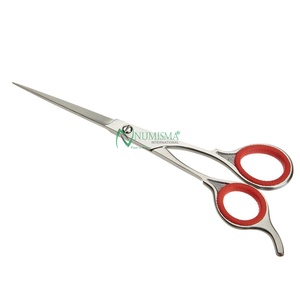 Ciseaux de coiffure Super Cut Maroon avec manche fantaisie, lames en acier inoxydable durables et affûtées pour la beauté - Product Image 4